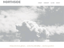 Tablet Screenshot of northsidebaptist.org.au