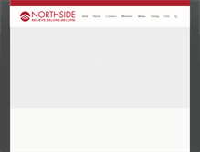 Tablet Screenshot of northsidebaptist.org